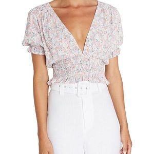 Faithfull the Brand floral top